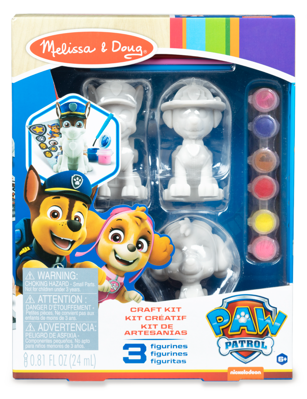 Paw Patrol Craft Kit - Pup Figurines