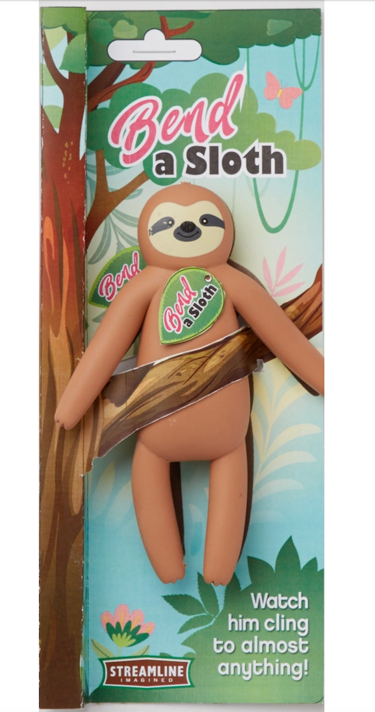 Bendable Sloth Figure