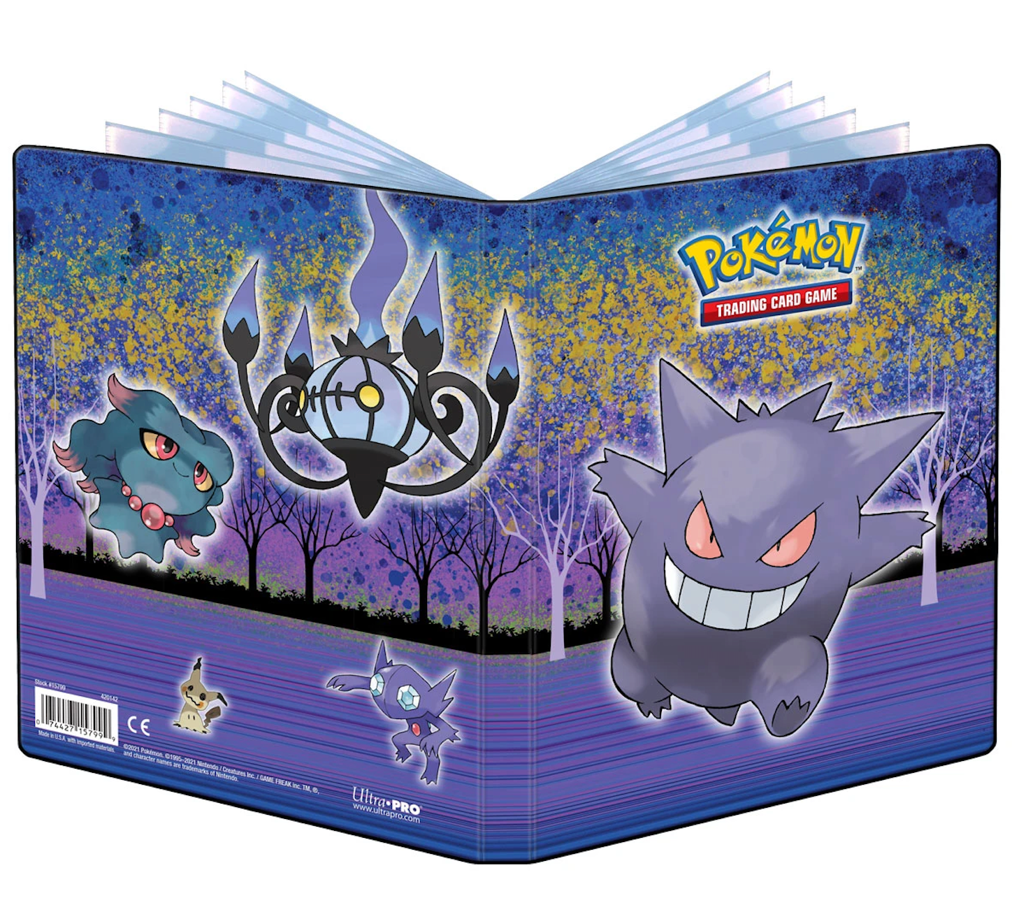 Ultra Pro Pokemon: Haunted Hollow 4-Pocket Portfolio