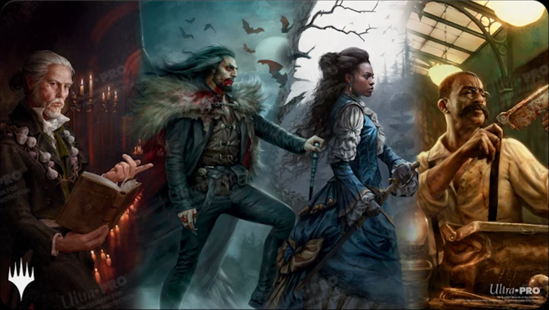 Magic the Gathering Playmat: Crimson Vow - Dracula Ensemble