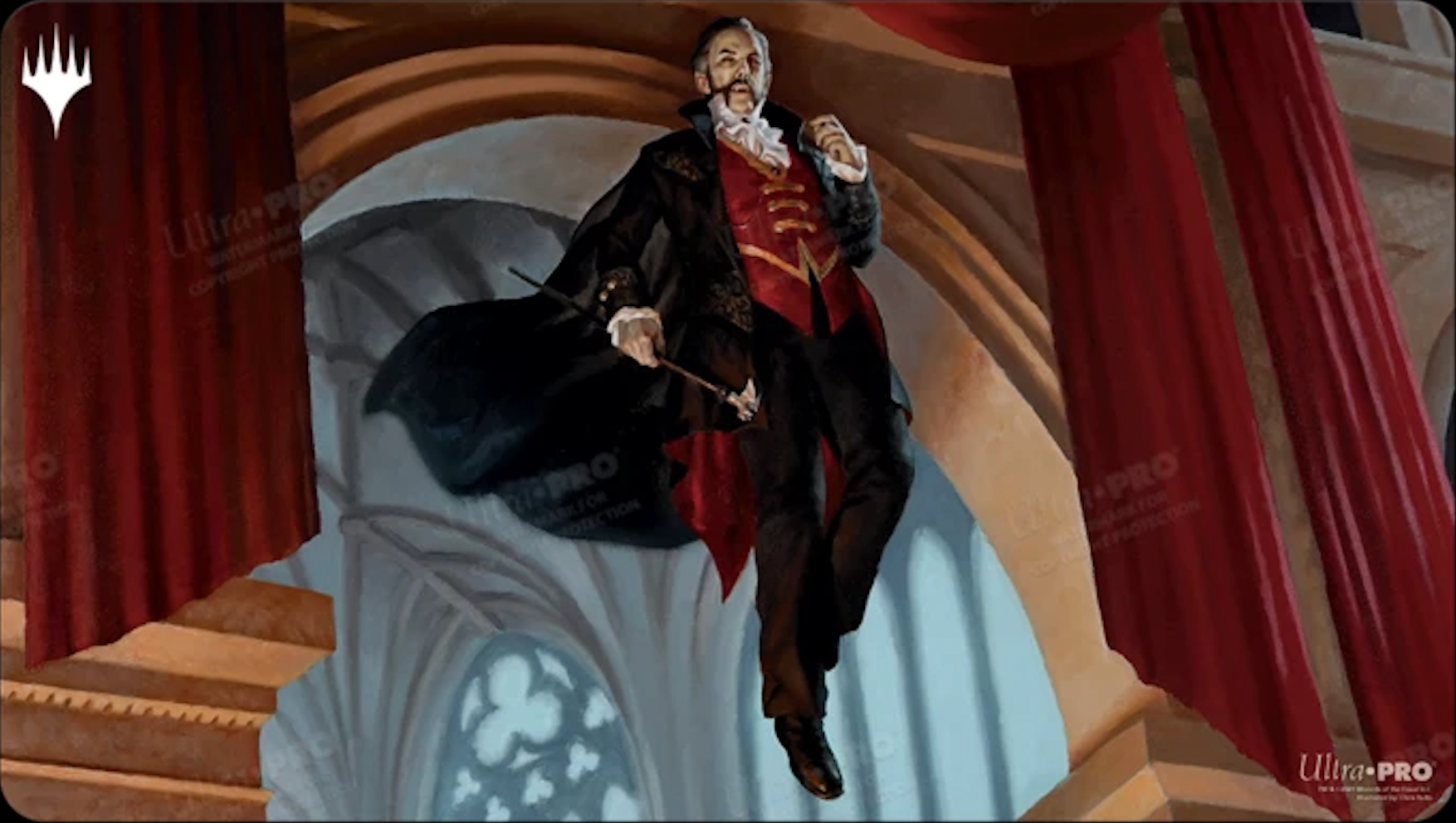 Magic the Gathering Playmat: Crimson Vow - Strefan, Maurer Progenitor