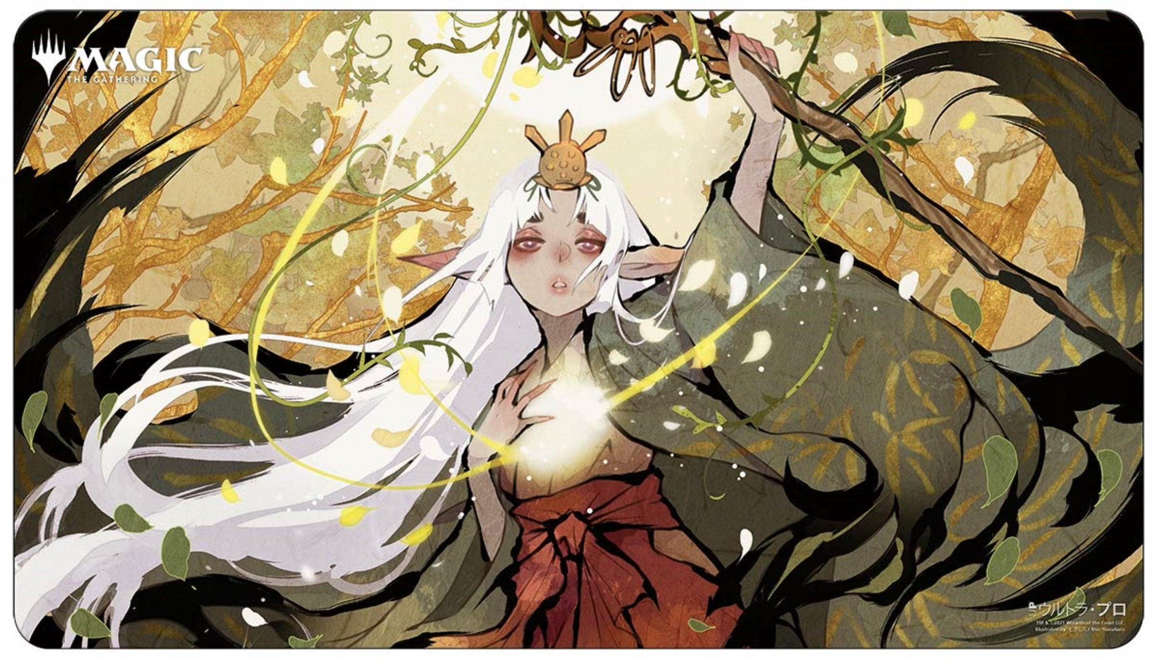 Magic the Gathering Playmat: Japanese Mystical Archive - Channel