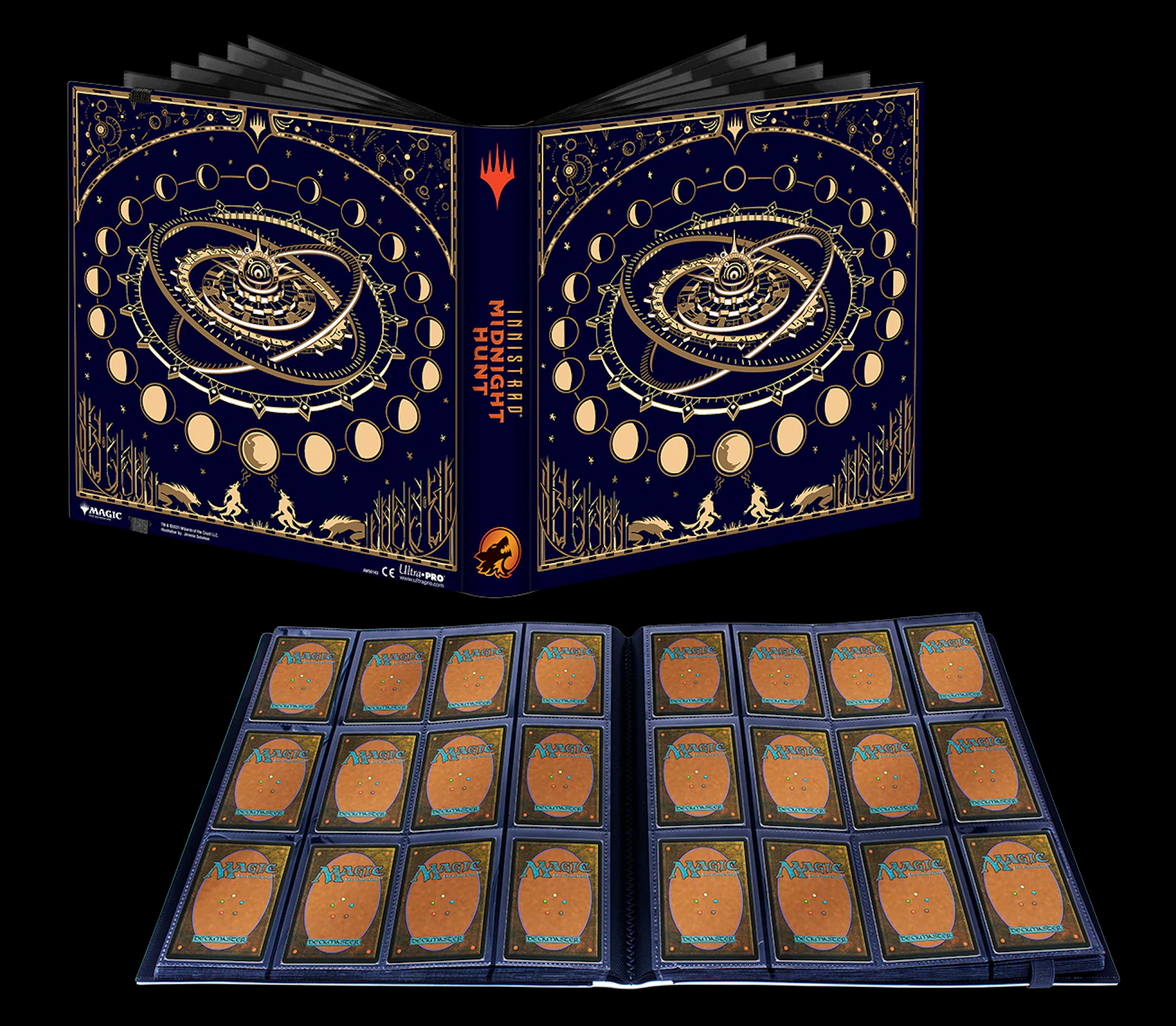 Ultra Pro Magic: Innistrad - Midnight Hunt PRO Binder - 12 Pocket