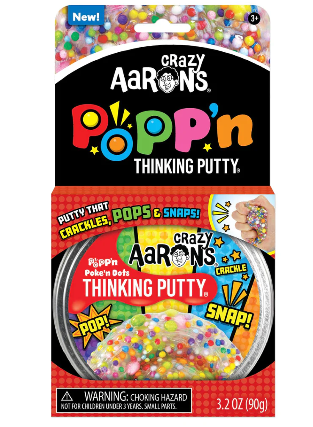 Crazy Aaron's Thinking Putty - Popp'n