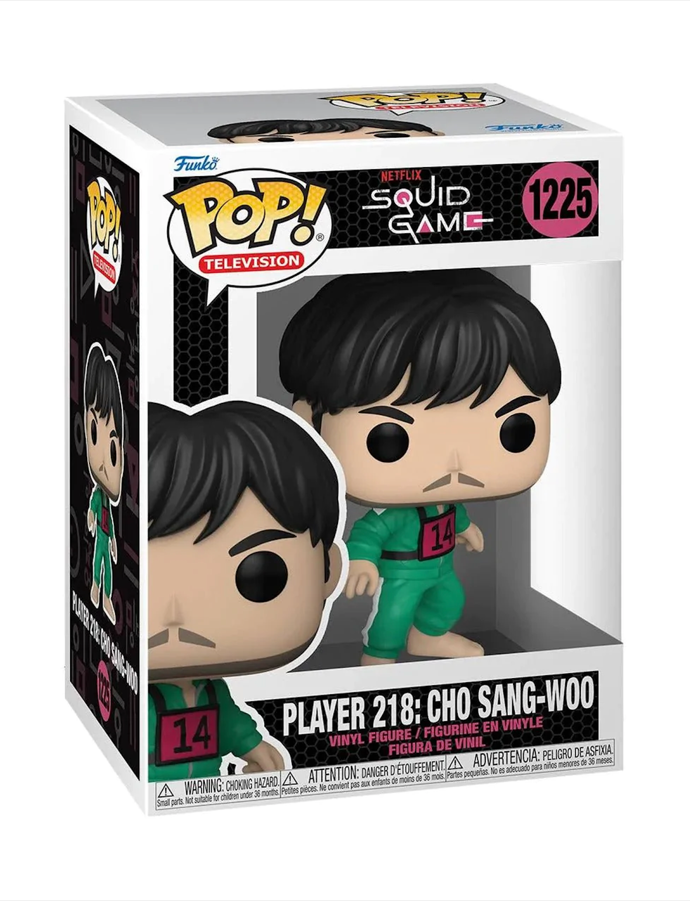 TV: Squid Game - Player 218: Cho Sang-Woo Pop! Vinyl Figure (1225)