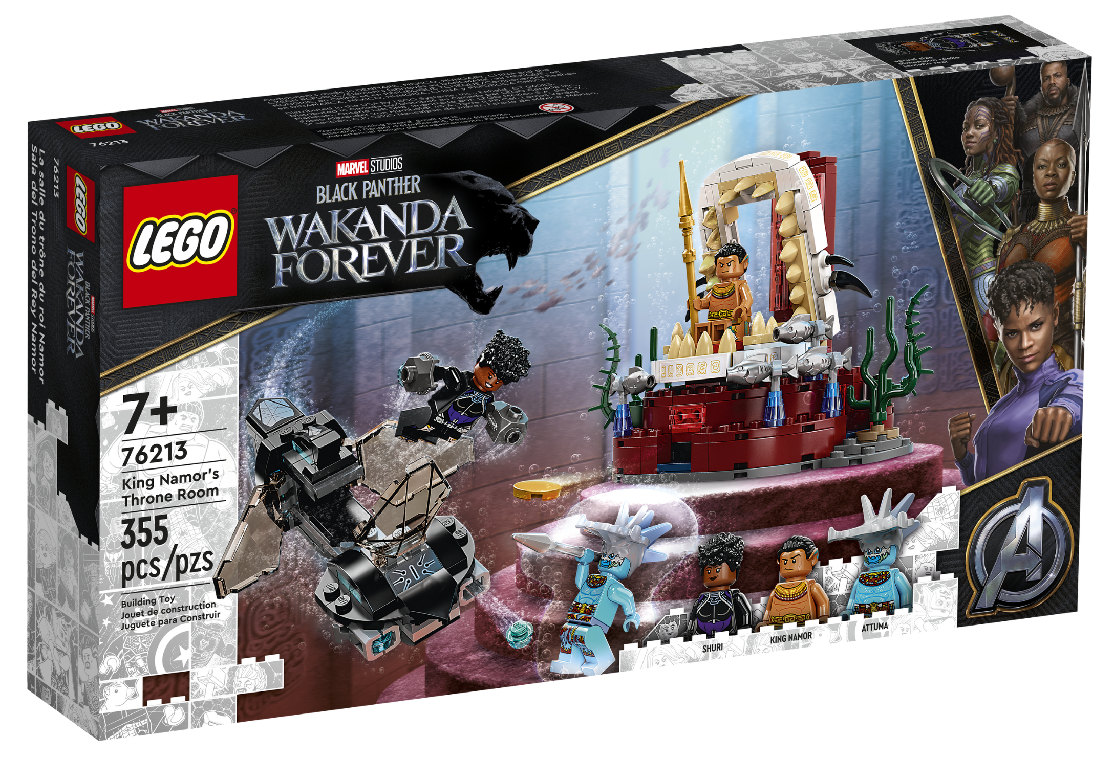 LEGO: Black Panther - King Namor's Throne Room