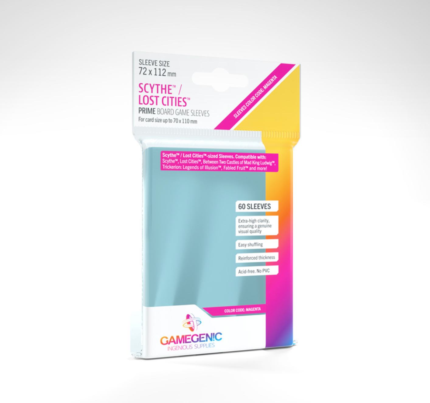 Gamegenic Prime Sleeves (50 pack)