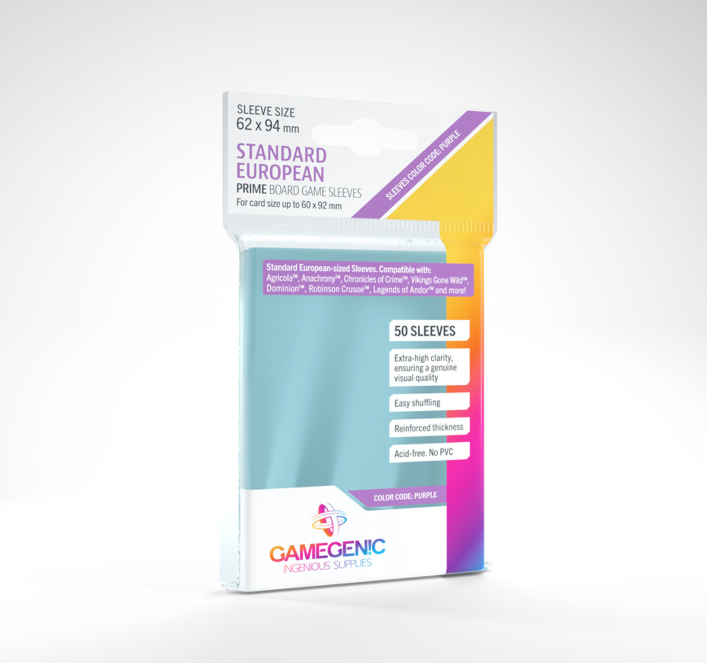 Gamegenic Prime Sleeves (50 pack)