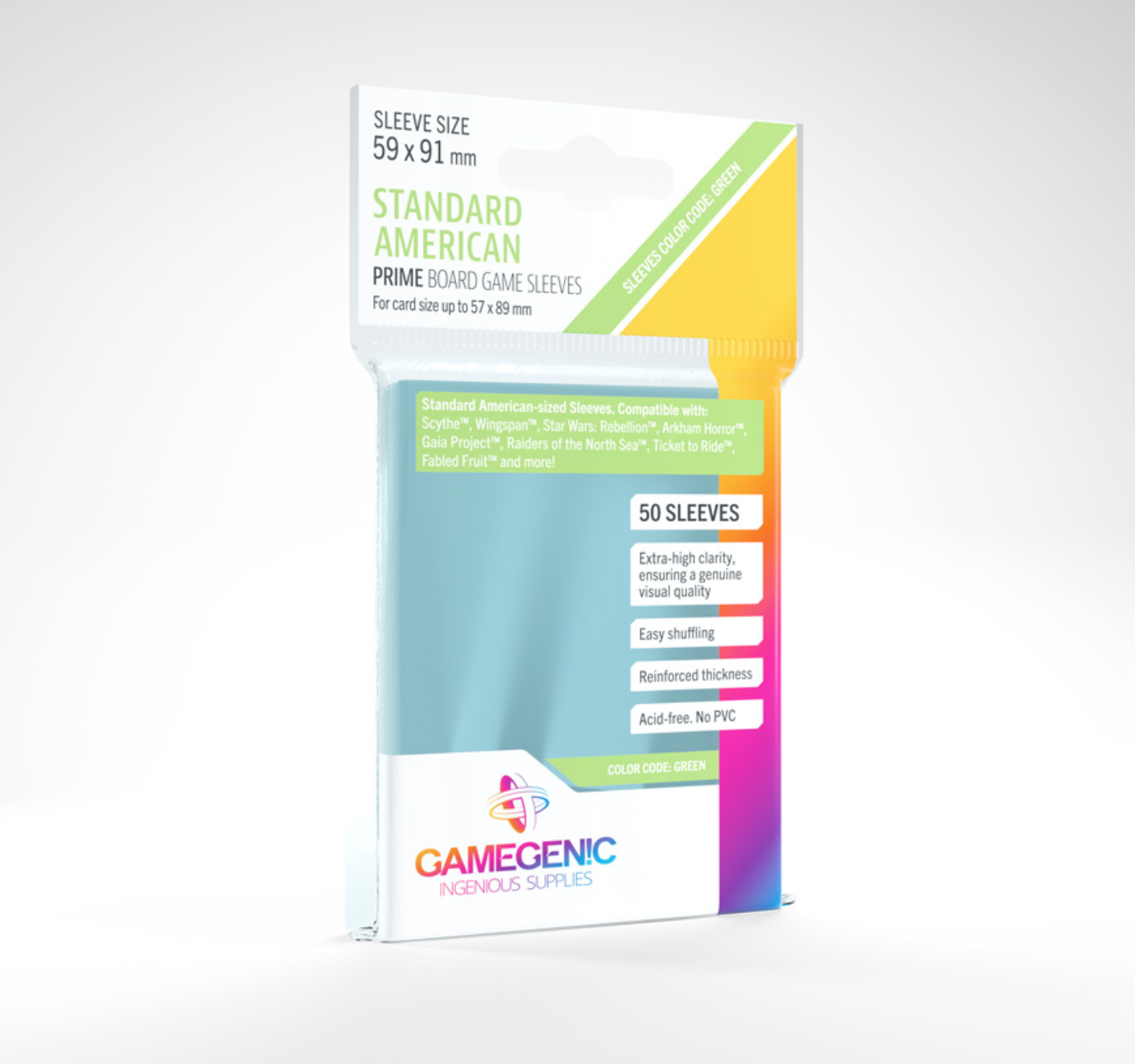 Gamegenic Prime Sleeves (50 pack)