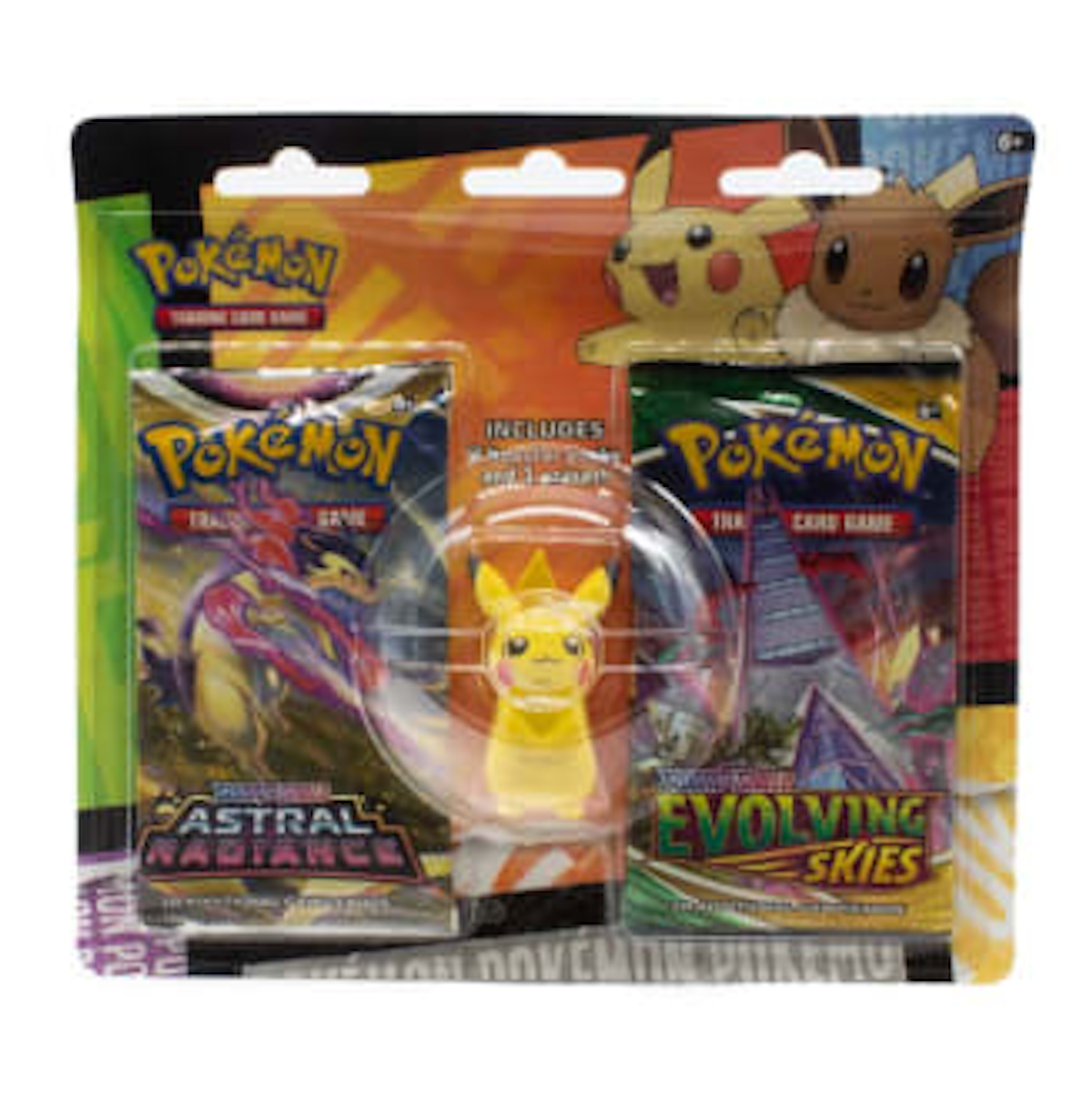 Pokemon: Back to School Eraser & 2 Booster Packs