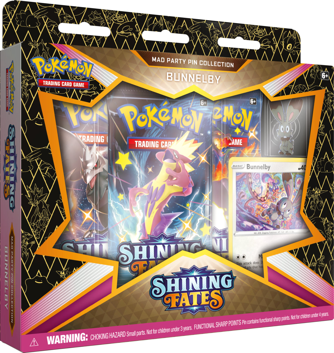Shining Fates: Mad Party Pin Collection