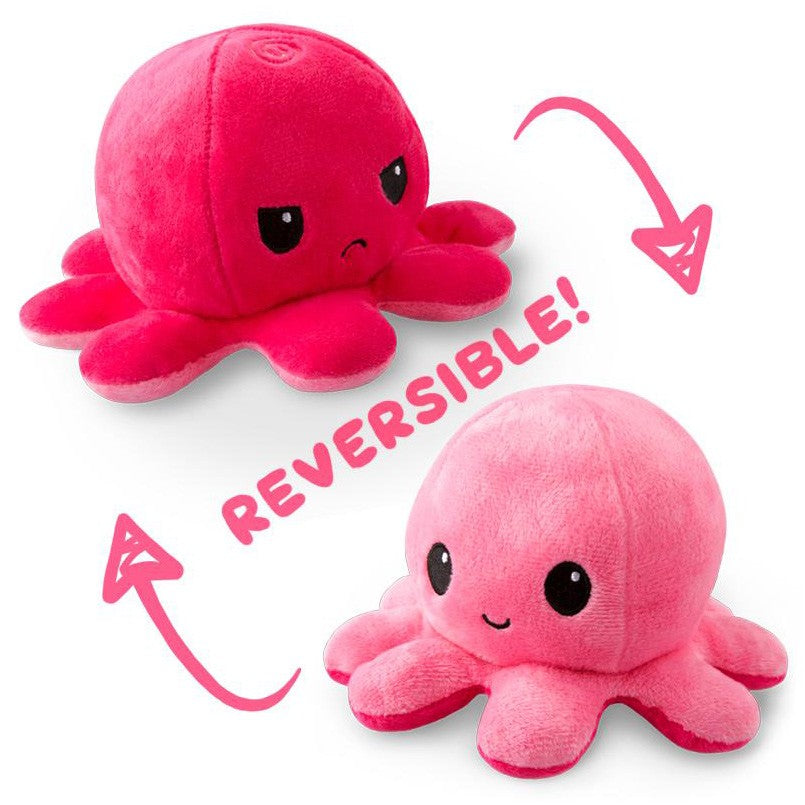 Reversible Octopus Mini Plush