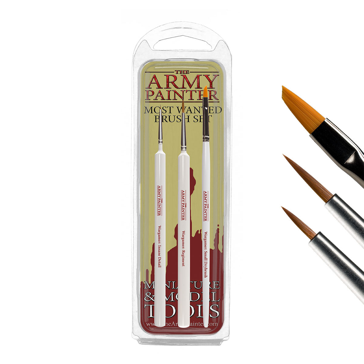 Hobby Starter Wargamer Most Wanted Brush Set