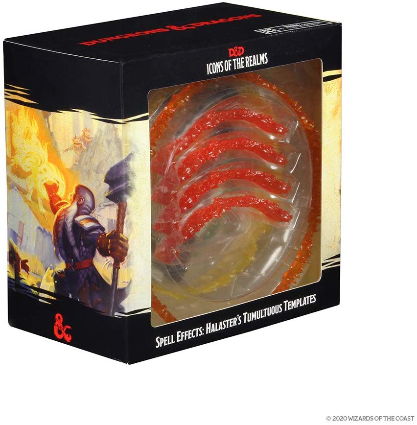 D&D Icons of the Realms Spell Effects: Halaster's Tumultuous Templates