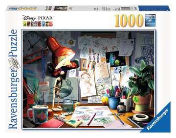 The Artist's Desk (1000 pc puzzle)