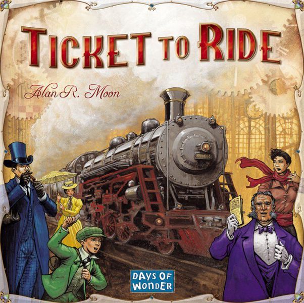 Ticket to Ride is a board game where players build their railroad empires to collect points and win the game becoming a Railroad Tycoon