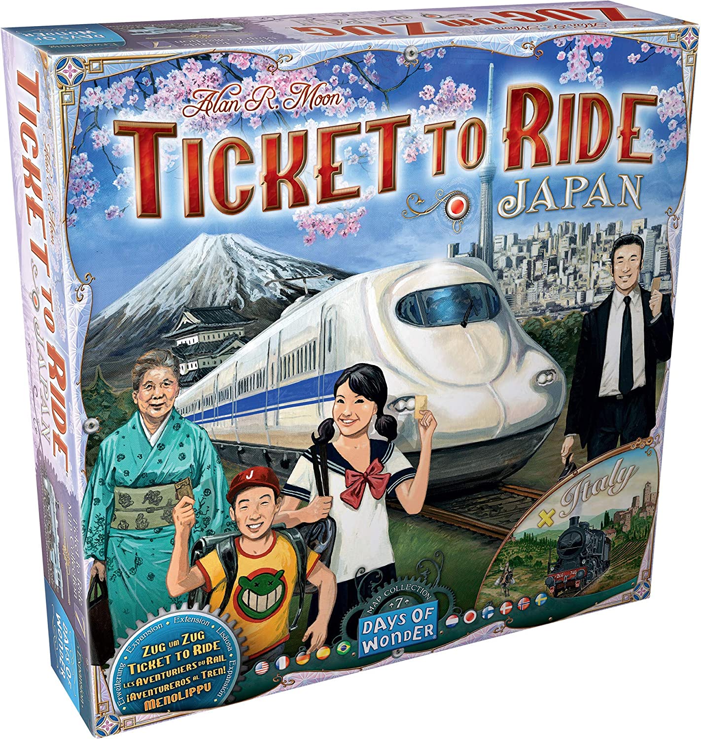 Ticket to Ride: Japan & Italy - Map Collection 7