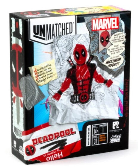 Deals Unmatched Deadpool SEALED