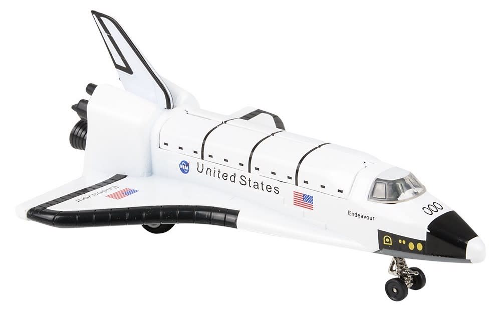 Die Cast Pull Back Space Shuttle