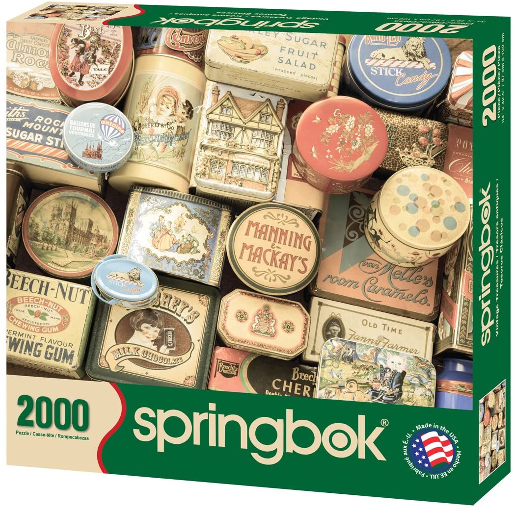Vintage Treasures (2000 pc puzzle)
