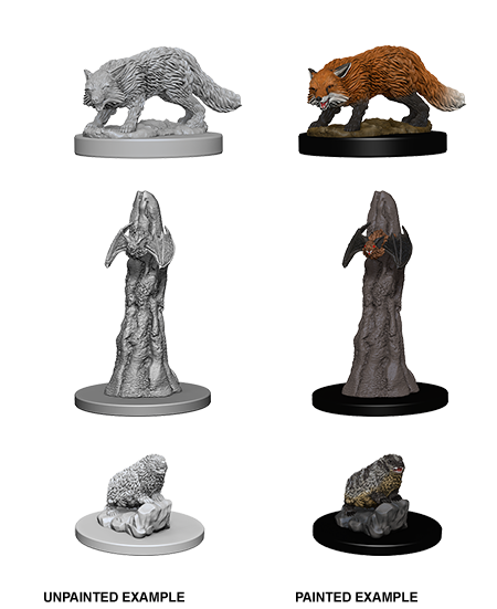 Pathfinder Deep Cuts Unpainted Miniatures: W1 Familiars