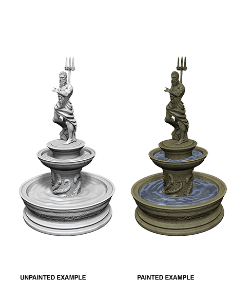 Pathfinder Deep Cuts Unpainted Miniatures: W10 Fountain