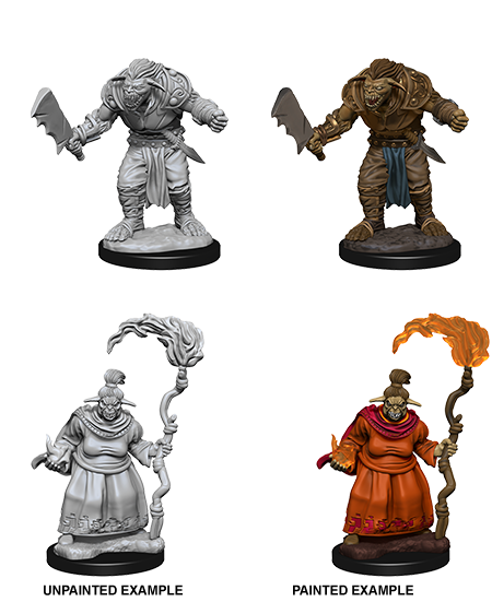 Pathfinder Deep Cuts Unpainted Miniatures: W2 Bugbears