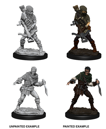Pathfinder Deep Cuts Unpainted Miniatures: W4 Bandits