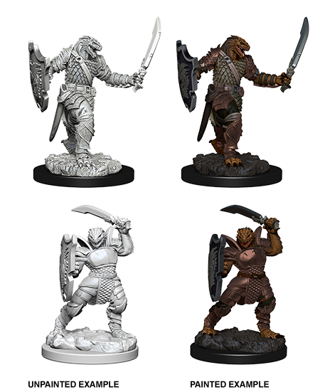 D&D Nolzur's Marvelous Unpainted Miniatures: W5 Dragonborn Female Paladin