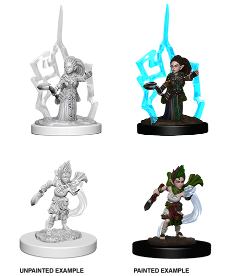 Pathfinder Deep Cuts Unpainted Miniatures: W5 Gnome Female Druid