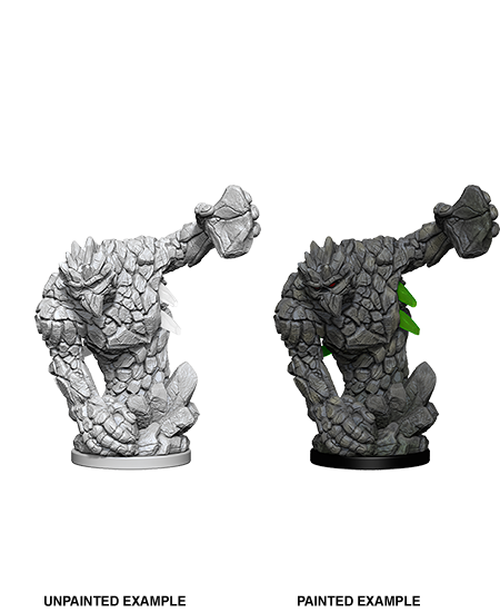 Pathfinder Deep Cuts Unpainted Miniatures: W5 Medium Earth Elemental