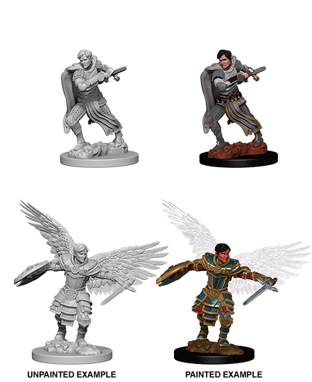 D&D Nolzur's Marvelous Unpainted Miniatures: W6 Aasimar Male Fighter