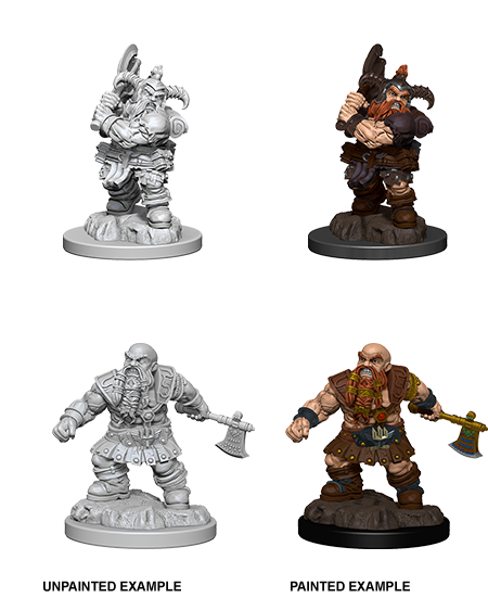 D&D Nolzur's Marvelous Unpainted Miniatures: W6 Dwarf Male Barbarian