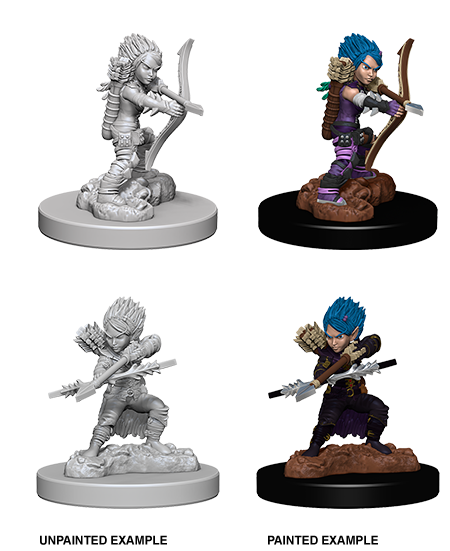 Pathfinder Deep Cuts Unpainted Miniatures: W6 Gnome Female Rogue