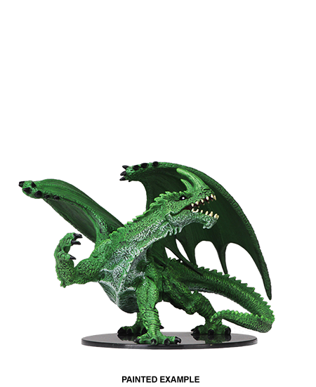 Pathfinder Deep Cuts Unpainted Miniatures: Gargantuan Green Dragon