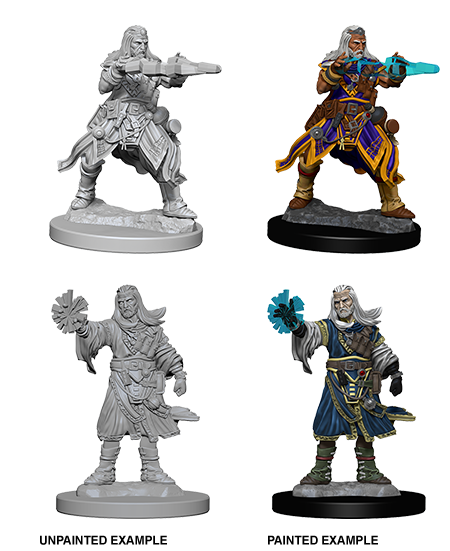 Pathfinder Deep Cuts Unpainted Miniatures: W6 Human Male Wizard