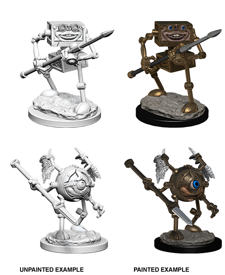 D&D Nolzur's Marvelous Unpainted Miniatures: W6 Monodrone & Duodrone