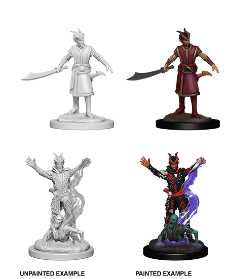 D&D Nolzur's Marvelous Unpainted Miniatures: W6 Tiefling Male Warlock