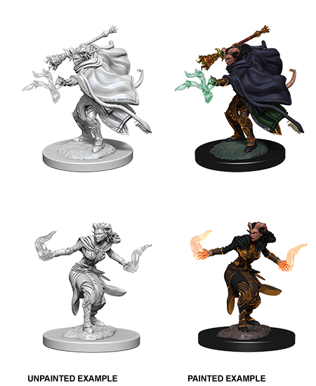 D&D Nolzur's Marvelous Unpainted Miniatures: W6 Tiefling Female Warlock