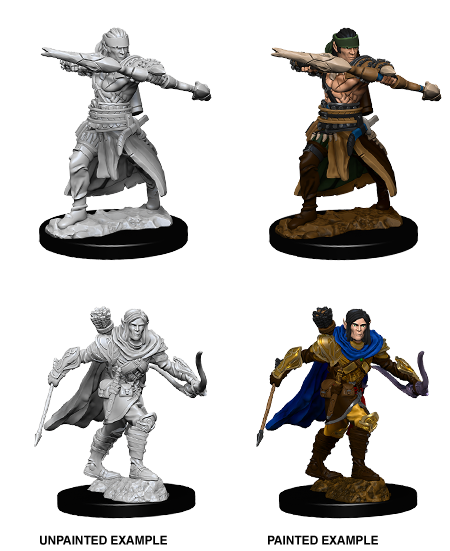 Pathfinder Deep Cuts Unpainted Miniatures: W7 Half-Elf Male Ranger