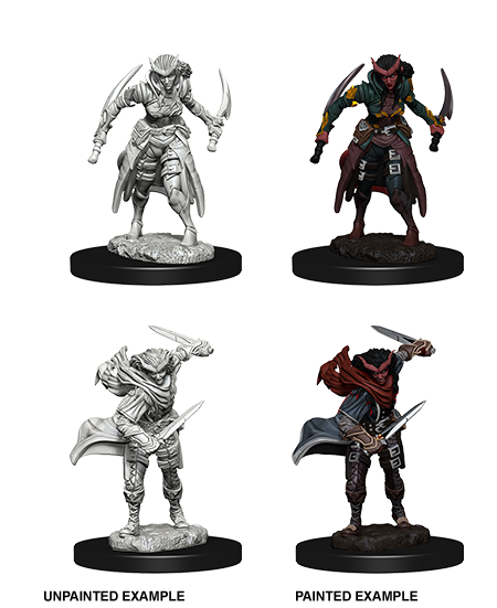 D&D Nolzur's Marvelous Unpainted Miniatures: W7 Tiefling Female Rogue