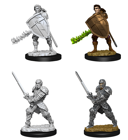D&D Nolzur's Marvelous Unpainted Miniatures: W8 Human Male Fighter