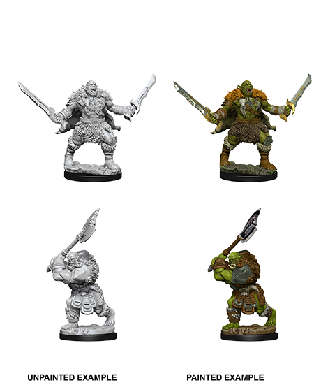 Pathfinder Deep Cuts Unpainted Miniatures: W8 Orcs