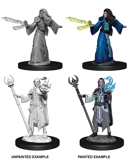 D&D Nolzur's Marvelous Unpainted Miniatures: W9 Elf Male Wizard
