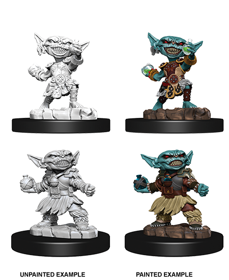 Pathfinder Deep Cuts Unpainted Miniatures: W9 Goblin Female Alchemist