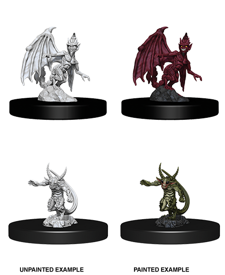 D&D Nolzur's Marvelous Unpainted Miniatures: W9 Quasit & Imp