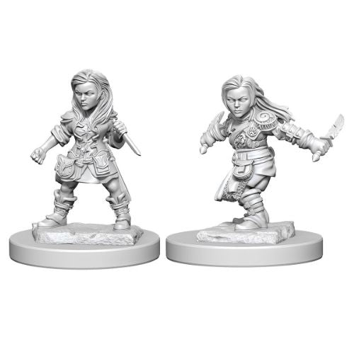D&D Nolzur's Marvelous Unpainted Miniatures: W1 Halfling Female Rogue