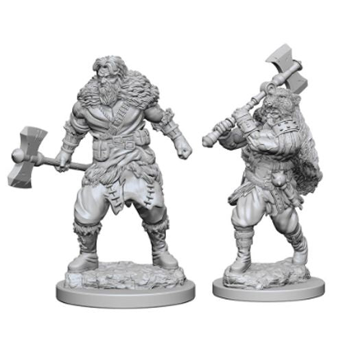 D&D Nolzur's Marvelous Unpainted Miniatures: W1 Human Male Barbarian