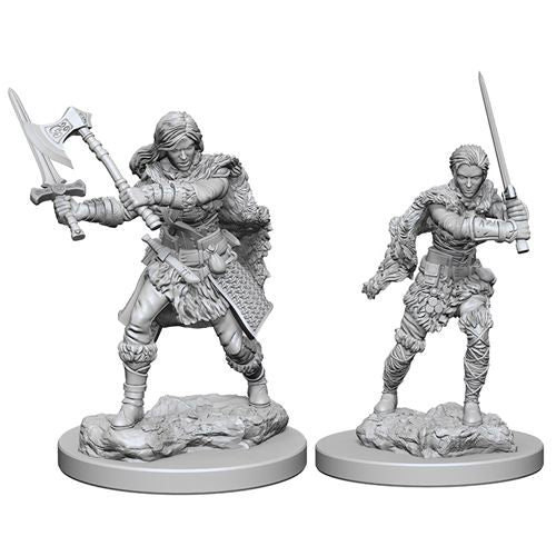 D&D Nolzur's Marvelous Unpainted Miniatures: W1 Human Female Barbarian