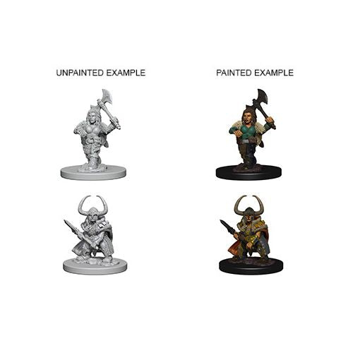 D&D Nolzur's Marvelous Unpainted Miniatures: W4 Dwarf Female Barbarian